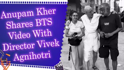 Anupam Kher shares glimpse of his role as Mahatma Gandhi from ‘The Bengal Files’