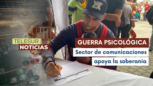 Comunicadores de Venezuela se alistan en defensa de la patria