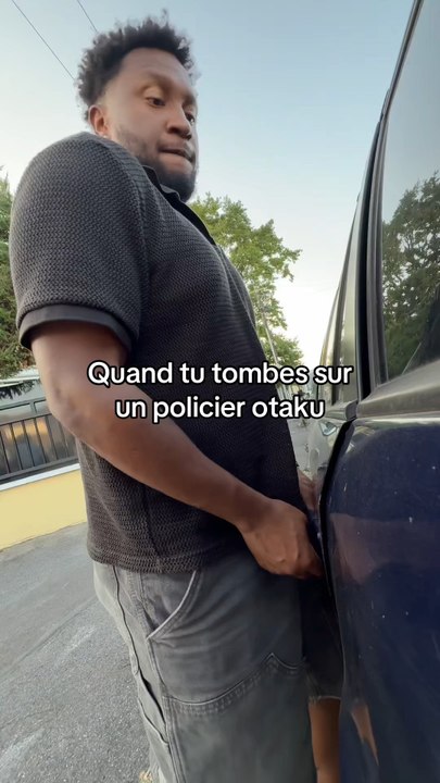 Quand tu tombes sur un policier otaku