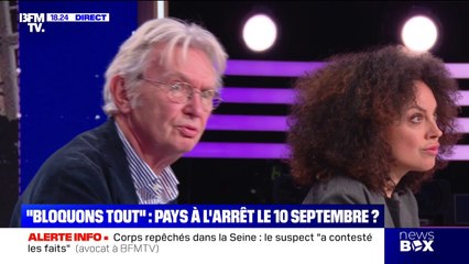 Mouvement du 10 septembre: "Jean-Luc Mélenchon c'est le chaos d'abord et après on discute", lance Jean-Claude Mailly, ancien secrétaire général de Force ouvrière
