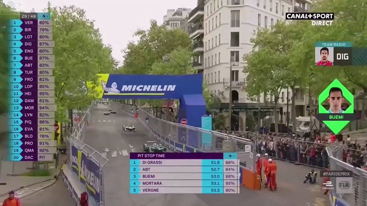FE 2017-2018_Manche 8_Qatar Airways Paris E-Prix_Course (en français - Canal+ Sport - France) [RaceFan96]