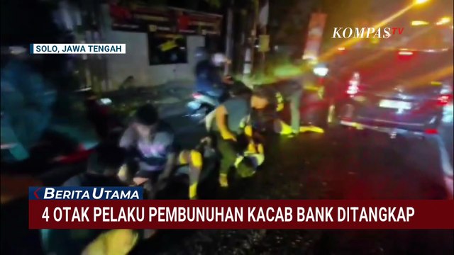 Aksi Kejar-kejaran Dalang Pembunuhan Kacab Bank BUMN, 4 Pelaku Berhasil Ditangkap | BERUT