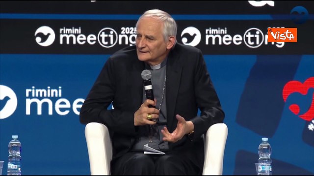 Zuppi al Meeting di Rimini: È quando sembra che non ci sia speranza che bisogna sperare di più