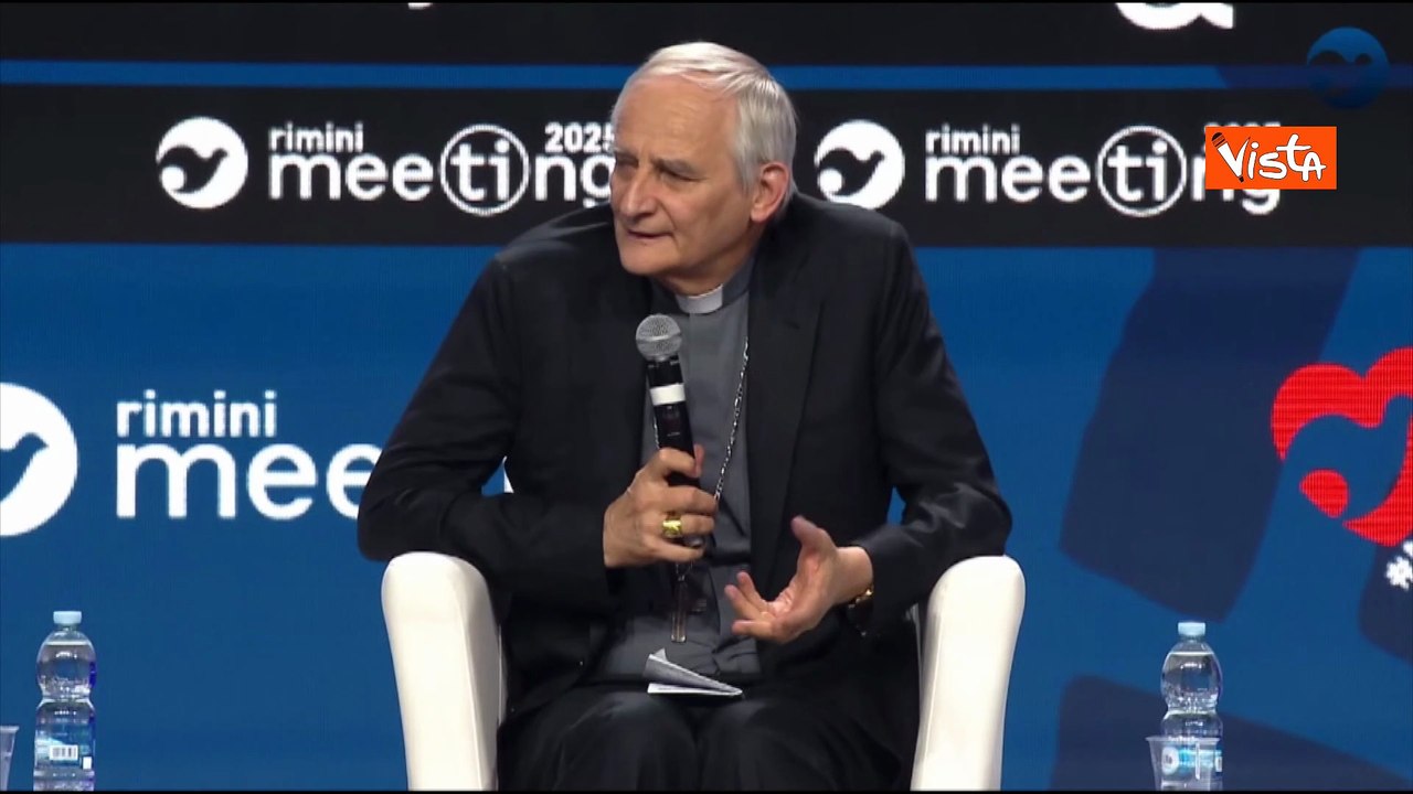 Zuppi al Meeting di Rimini: "È quando sembra che non ci sia speranza che bisogna sperare di più"