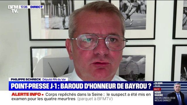 Mouvement du 10 septembre: Le vrai mouvement populaire, ce sera les élections , lance Philippe Schreck Député RN du Var