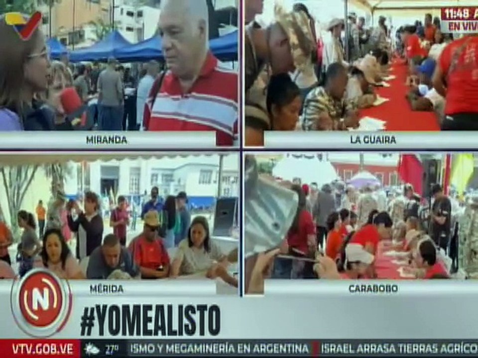 Miranda | Habitantes de Chacao se unen al alistamiento en defensa de Venezuela