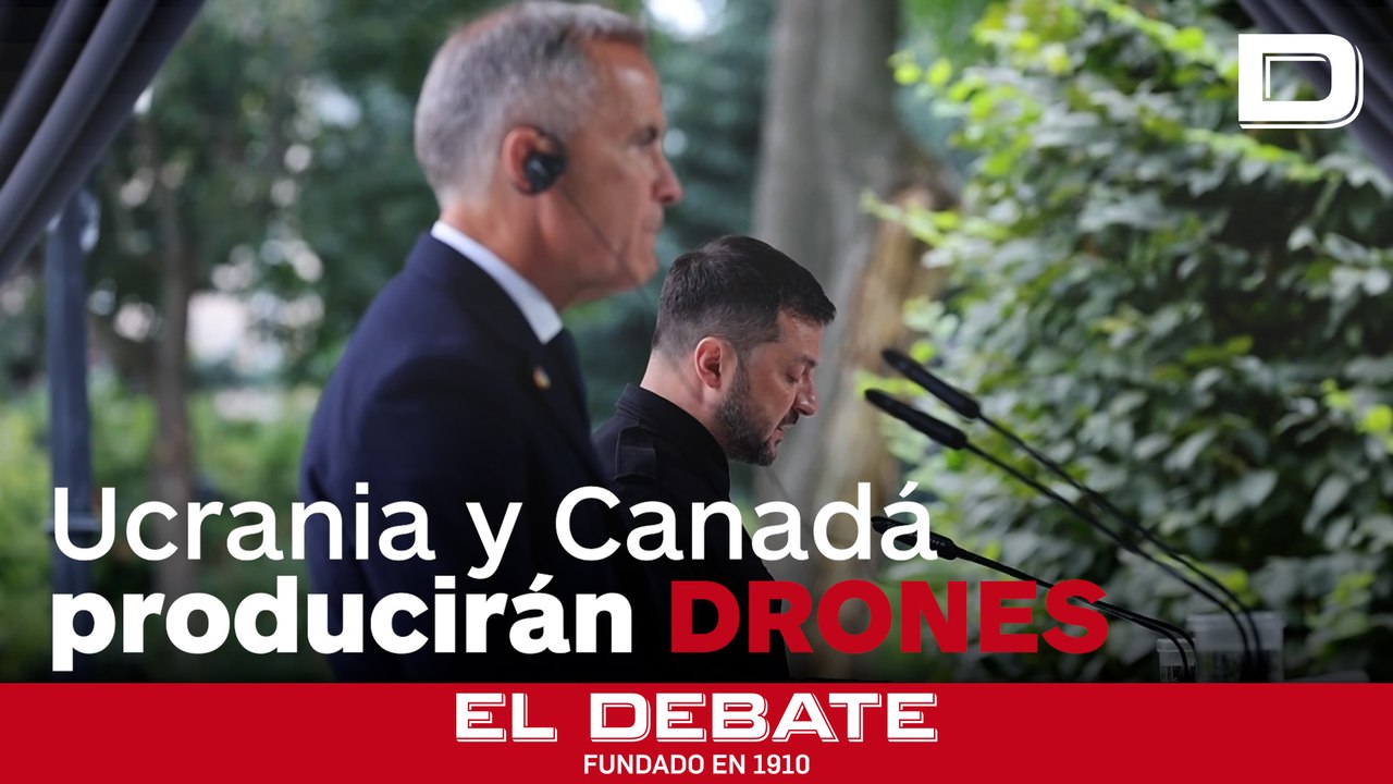 Ucrania y Canadá pactan la producción conjunta de drones