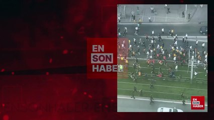 Kayserispor taraftarından Galatasaray'ın kaldığı otele saldırı!