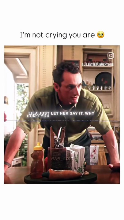 I am not crying you are 😭