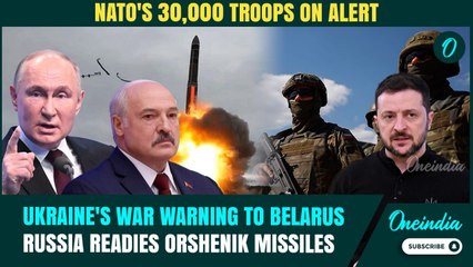 Ukraine's WAR Warning To Belarus As Russia Shows Off Nuclear-Like Oreshnik Missile Near Kyiv Border