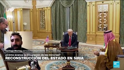 Santiago Montag: "Integrar a minorías es un esfuerzo del Gobierno sirio de buscar legitimidad"