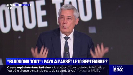 Mouvement du 10 septembre: "Le non est le seul moyen dont dispose le peuple pour exprimer sa liberté", estime Henri Guaino, ancien conseiller de Nicolas Sarkozy