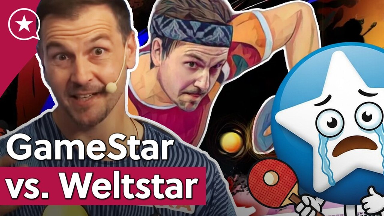 GameStar gegen Weltstar: Wir besiegen Tischtennis-Legende Timo Boll (fast) - Live von der gamescom
