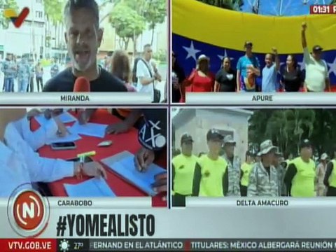 Miranda | Habitantes de Chacao continúan participando activamente en el alistamiento militar