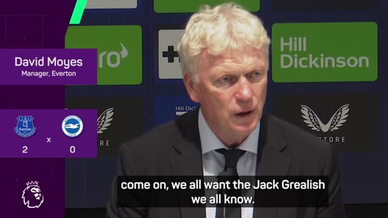 'He's the real deal!' - Moyes lauds Grealish's Everton debut