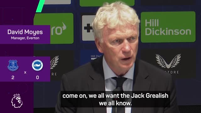 'He's the real deal!' - Moyes lauds Grealish's Everton debut