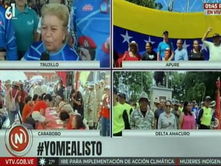 Trujillo | Integrantes de los CLAP se alistan en las tropas de la MNB para defender la patria