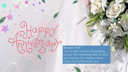 Christian Wedding Anniversary Wishes With Bible Verses