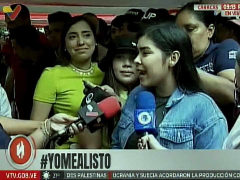 Grecia Colmenares: Nosotros creemos en el futuro del país y por eso los jóvenes estamos aquí