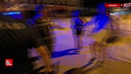 Aksaray'da saldırıya uğrayan kadını KADES sayesinde polisin müdahalesi kurtardı