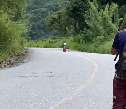 No solo es el cilindro con explosivos en la vía: San Andrés de Cuerquia sitiada por la violencia