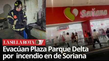 Incendio en Parque Delta: evacuan a más de 100 personas por fuego en Soriana