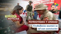 Alistamiento voluntario en Plaza Bolívar de Caracas se conecta con la patria