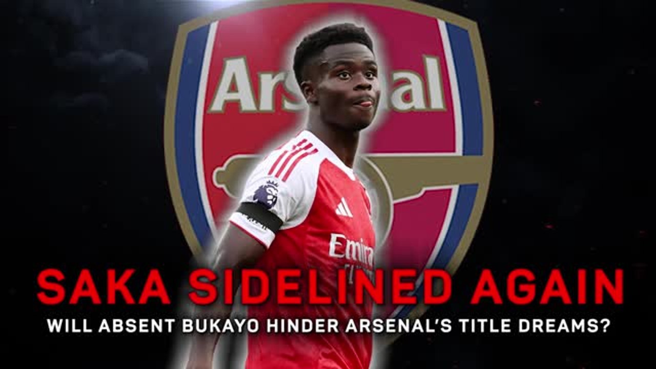 Saka sidelined again – Will absent Bukayo hinder Arsenal’s title dreams?