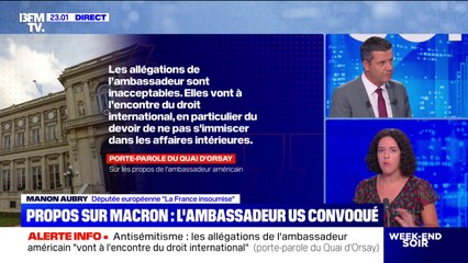 Propos sur Macron : l'ambassadeur US convoqué - 24/08