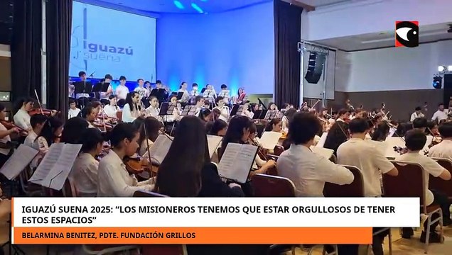 Iguazú Suena 2025: \ Los misioneros tenemos que estar orgullosos de tener este tipo de espacios\