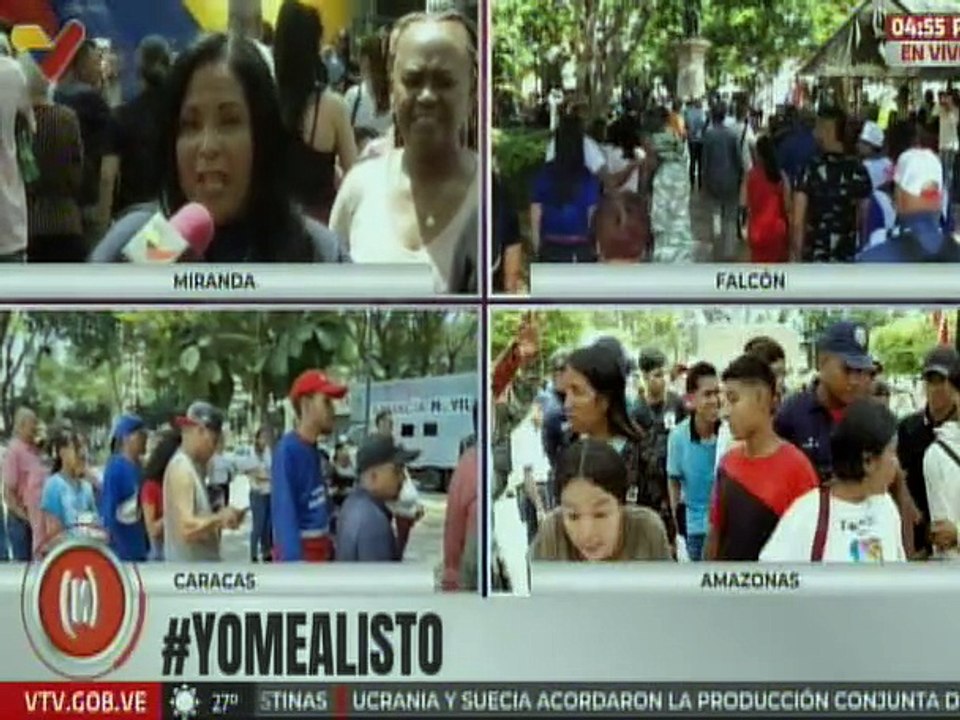 Miranda | Habitantes de Petare continúan demostrando su compromiso con el alistamiento militar