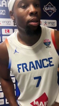 « On a répondu présent » : Guerschon Yabusele après la victoire des Bleus face à la Grèce - Basket - Amical - France