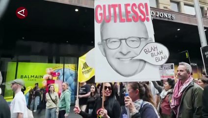 Australia Bergejolak: Protes Massal Desak Sanksi untuk Israel!