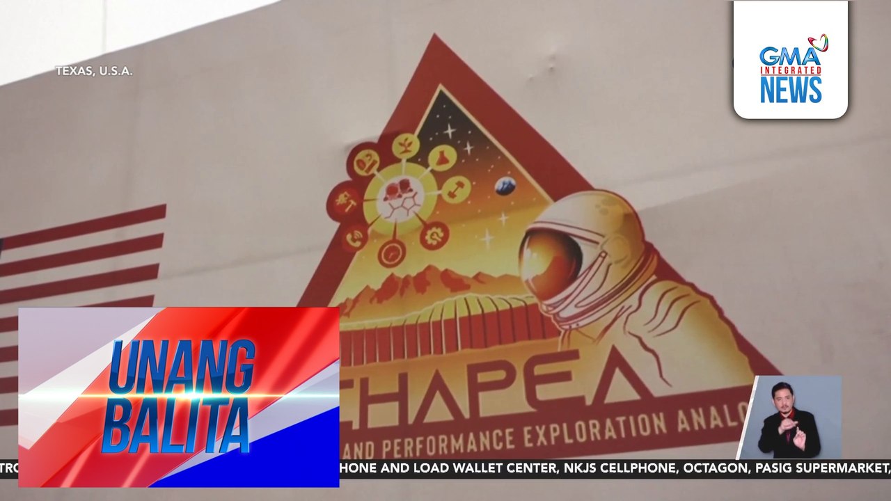 Simulated Mars habitat sa Johnson Space Center na gagamitin sa pagsasanay para sa Mars exploration, ipinasilip ng NASA | Unang Balita