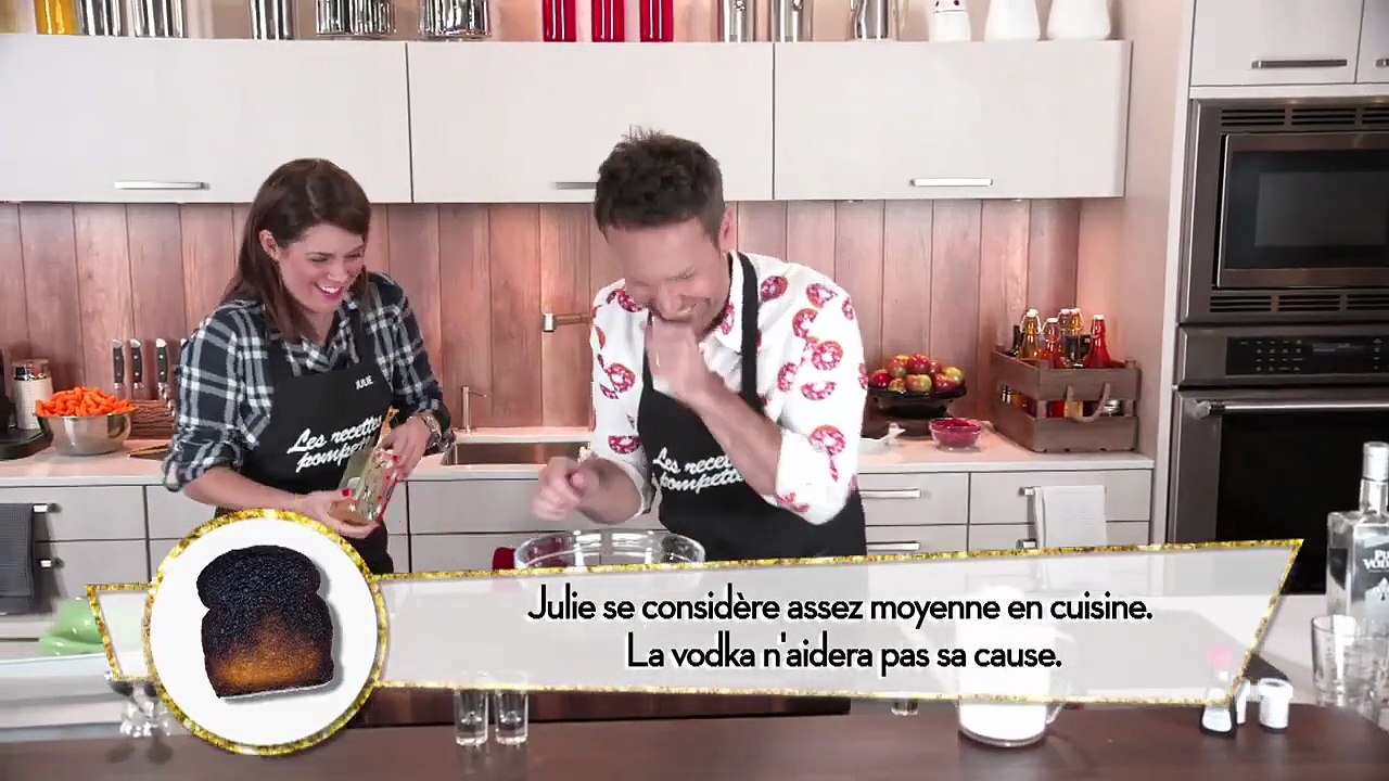 📺 Les Recettes Pompettes avec Julie Perreault