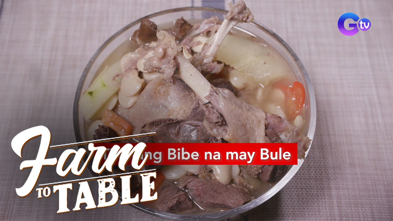 Let’s cook ‘Tinolang Bibe na may Bule’ with Chef JR Royol! | Farm To Table