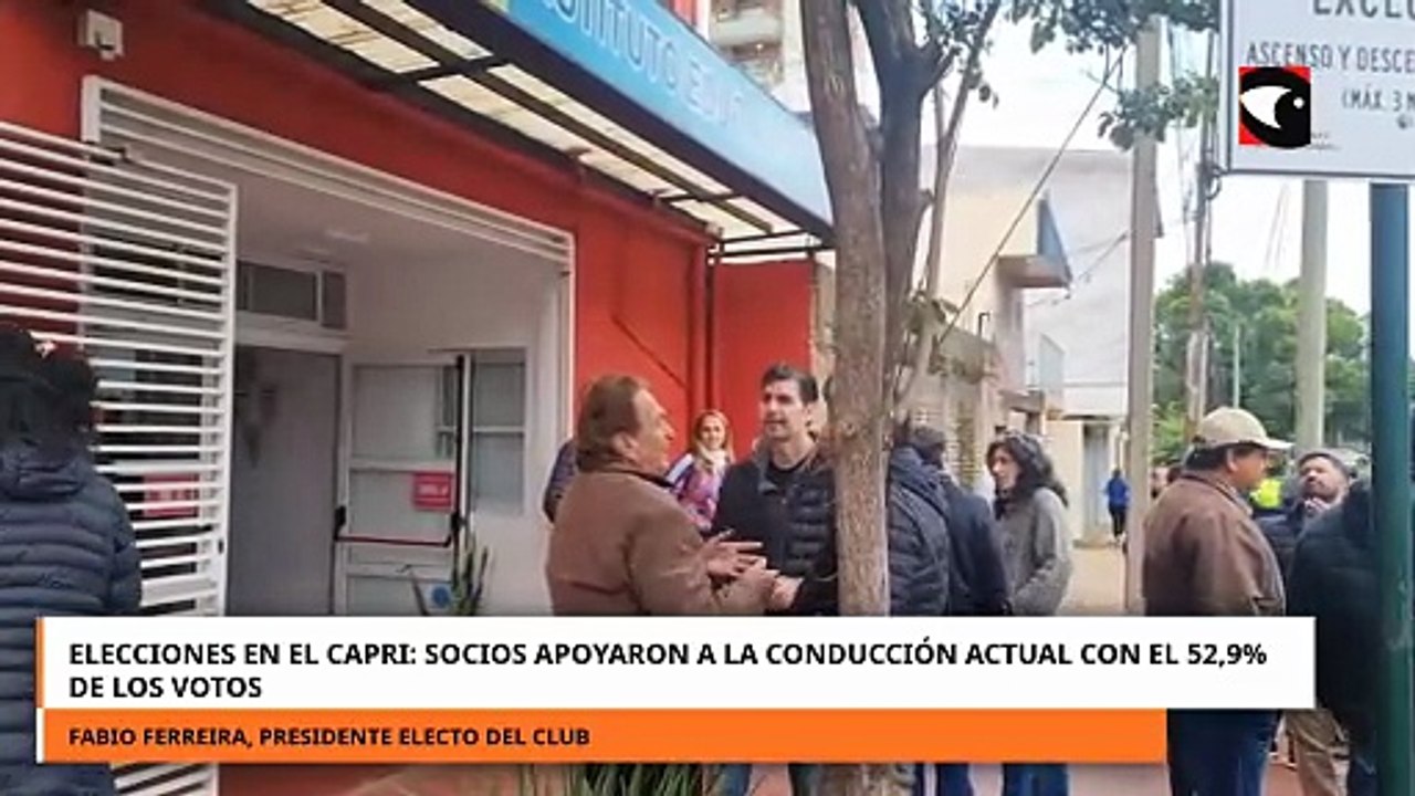 Elecciones en el Capri: eligieron a Fabio Ferreira como nuevo presidente