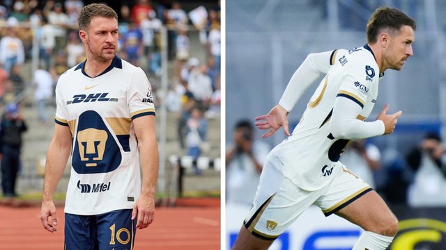 Aaron Ramsey debuta oficialmente con Pumas en Estadio Olímpico Universitario contra Puebla