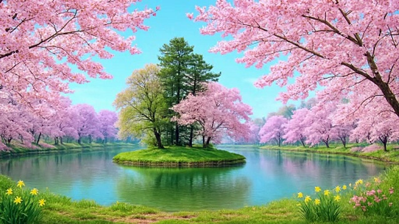 WHERE THE RIVER BENDS ~ relaxing, acoustic guitar music, Guitar melody, Meditation, Healing music.