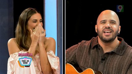 Primicia Pamel Mancebo compone una canción para Pamela Sued en Pamela todo un Show