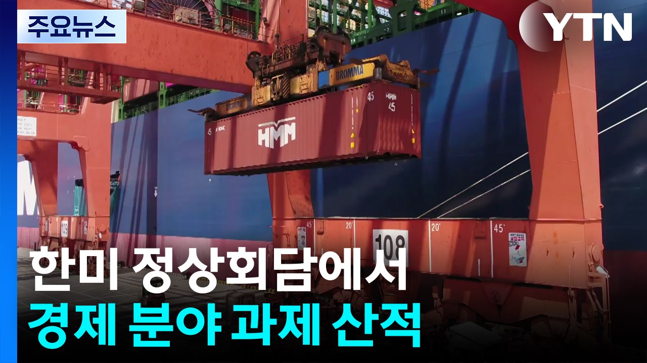 한미 정상회담에서 경제 분야 과제 산적...철강·반도체·자동차 산업 조치 시급 / YTN
