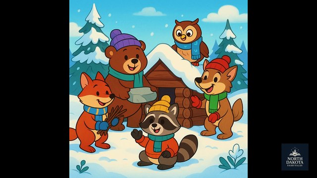 Construimos una casita en la nieve | Cuentos de Hadas de North Dakota - North Dakota Fairytales