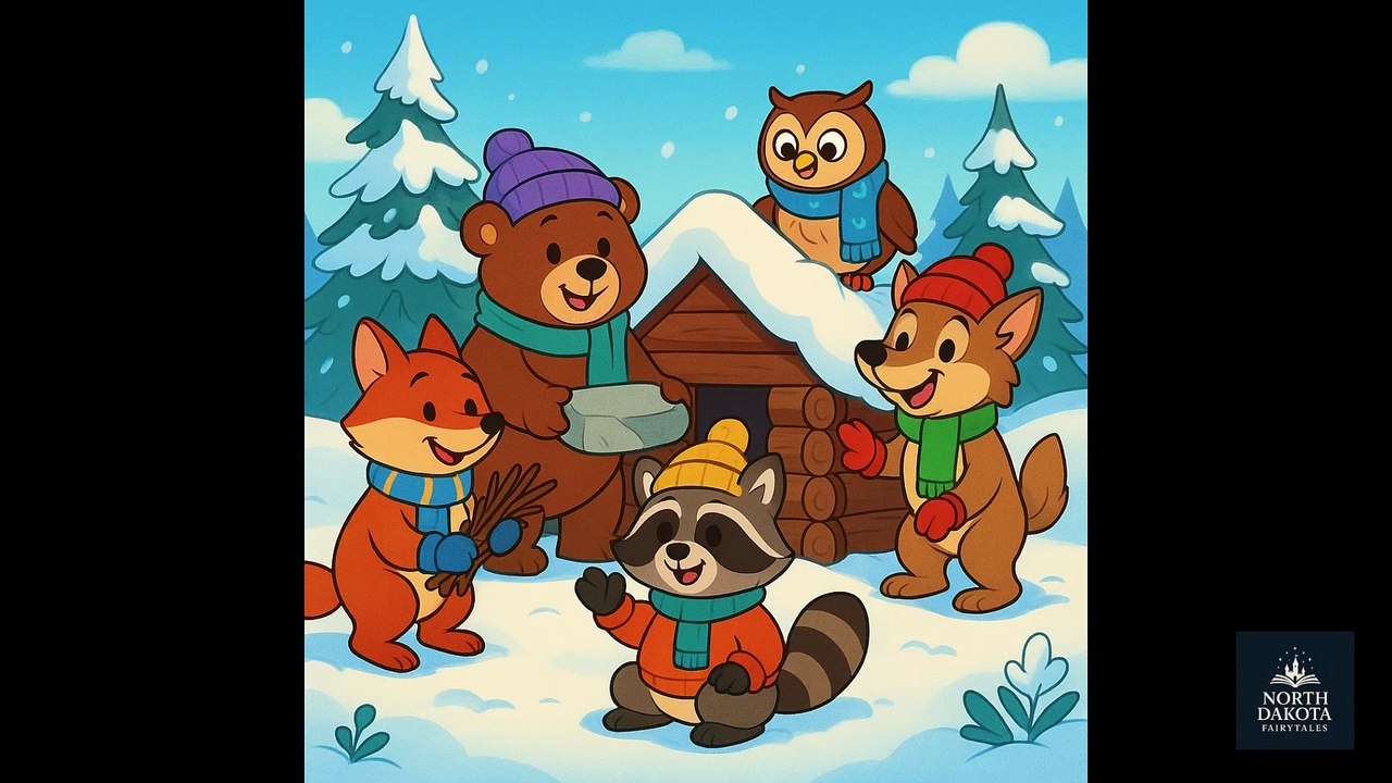 Construisons notre maison de neige - Contes de fées du Dakota du Nord -North Dakota Fairytales