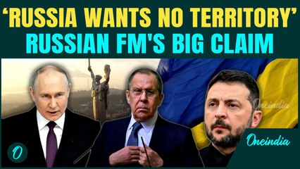 ‘We Seek No Land’: Lavrov’s BIG Claim On Russia’s Real Goal | Mocks Ukraine's Independence Day