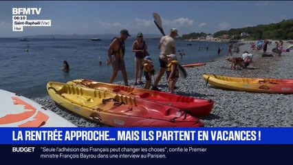 Ces Français qui décident de partir en vacances quand la rentrée approche
