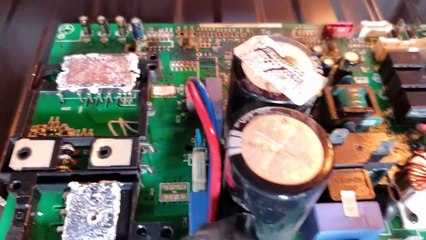 Kenwood DC inverter AC F9 error code AC PCB #350