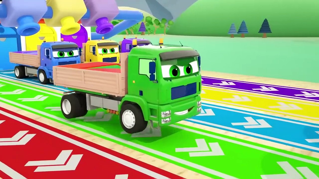 The Wheel on the Ambulance 🚑  Cartoon Cars _ Baby Shark Sing a Song _ Nursery Rhymes & Kids Songs