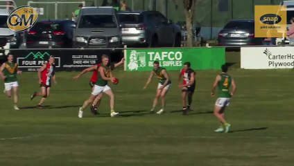 Josh Murphy kicks the first goal of the third term