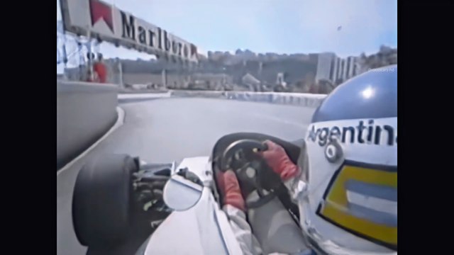 [HD] F1 1975 Carlos Reutemann Brabham BT44B Ford Onboard (Monaco) [REMASTER AUDIO/VIDEO]