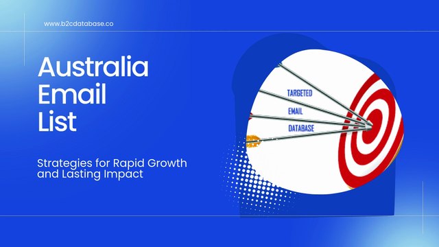 ✅ Get Accurate Australia Email List for Marketing | Business Email Database